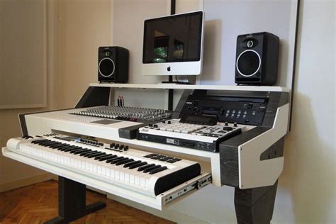 Diy Fully Built Custom Desk Music Studio Room Home Studio Desk Home