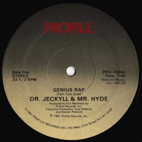 Dr Jeckyll And Mr Hyde Genius Rap Lyrics Genius Lyrics