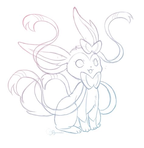 Eeveelution Tendency Photo Pokemon Coloring Pages Pokemon Coloring Sylveon