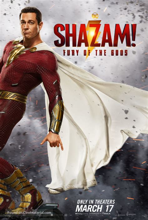 Shazam Fury Of The Gods 2023 Movie Poster