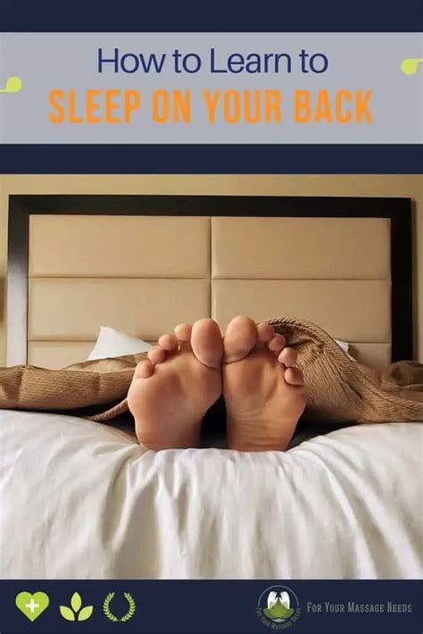 How To Learn To Sleep On Your Back Its Easy And It Works For Your