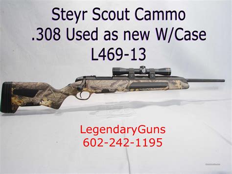Steyr Scout Cammo W Scope For Sale At 923717386