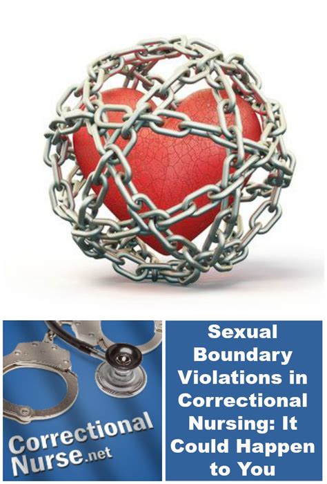 Sexual Boundary Violations In Correctional Nursing It Could Happen To You