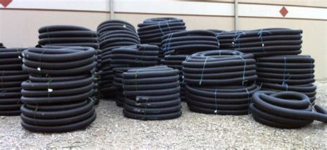 High Density Polyethylene Hdpe Single Wall Pipe And Fittings Cash