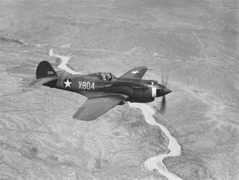 Curtiss P 40 Warhawk The Flying Tigers Shark Mouth Airplane