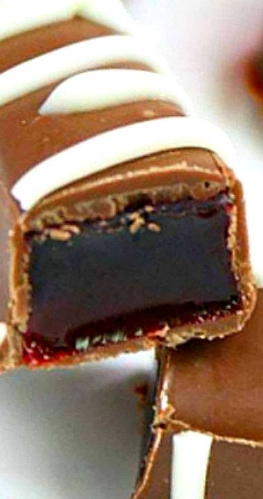 Chocolate Covered Raspberry Jelly Sticks Recipe