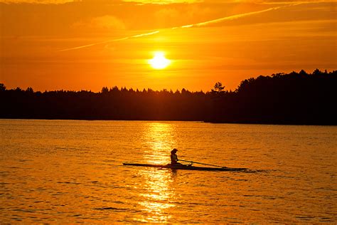 Heading Out At Sunrise Row2k Rowing Photo Of The Day