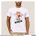 barbecue stain on my white t-shirt | Zazzle | Shirts, T shirt, White tshirt