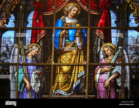 Mary Magdalene Stained Glass Hi Res Stock Photography And Images Alamy