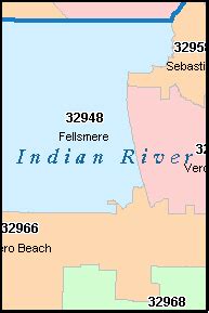 Vero Beach Zip Code Map United States Map