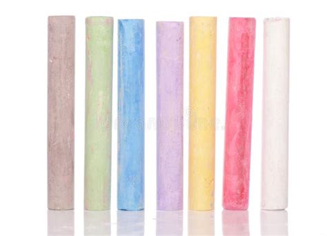 Multi Coloured Chalk Stock Photo Image Of Cutout Stick 16485624