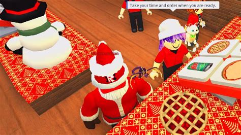 Roblox Christmas Work At A Pizza Place Roleplay Radiojh Games