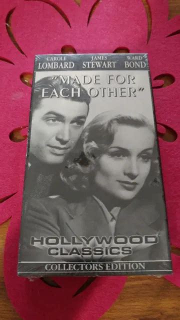 Vhs Made For Each Other Vhs John Cromwell Good Cond Carole