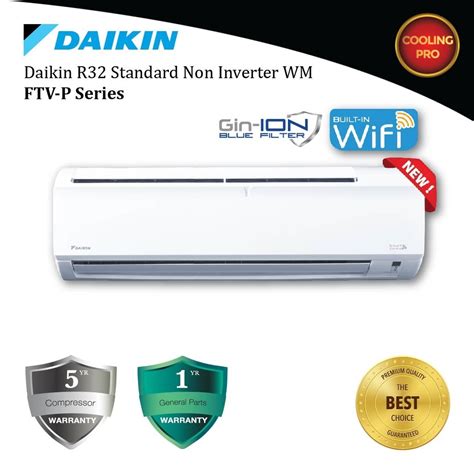 Daikin Hp Standard Non Inverter Air Conditioner Ftv P Series R