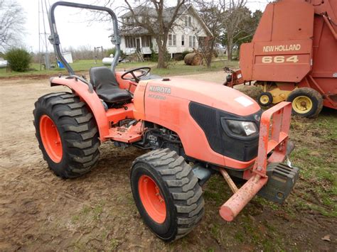 Kubota Mx5100 Farm Tractor Vinsn156501 Mfwd Roll Bar Jm Wood