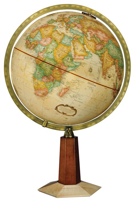 Leerdam Desktop World Globe Traditional World Globes By Replogle