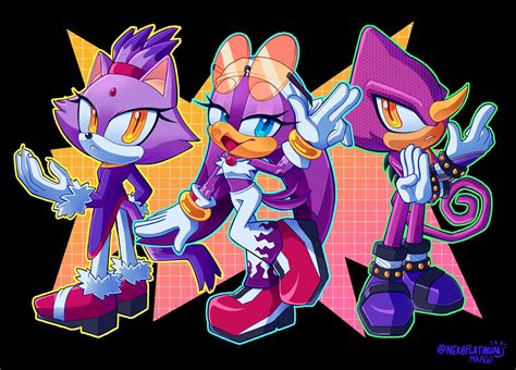 Purple Sonic The Hedgehog Wallpaper 44608314 Fanpop
