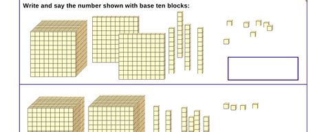 Professor Petes Classroom Numbers To 9999 Base Ten Blocks