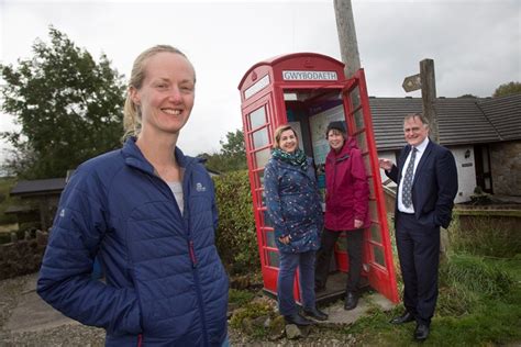Welsh Icons News North Wales Village Telephone Boxes Find New Lease