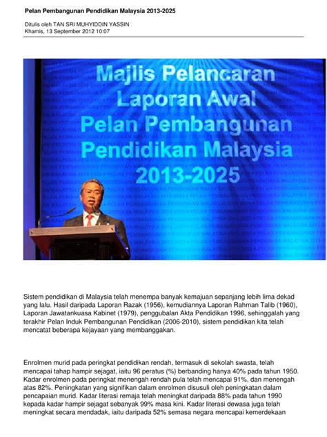Pdf muat turun (1.81 mb) Pelan Pembangunan Pendidikan Malaysia 2013 2025