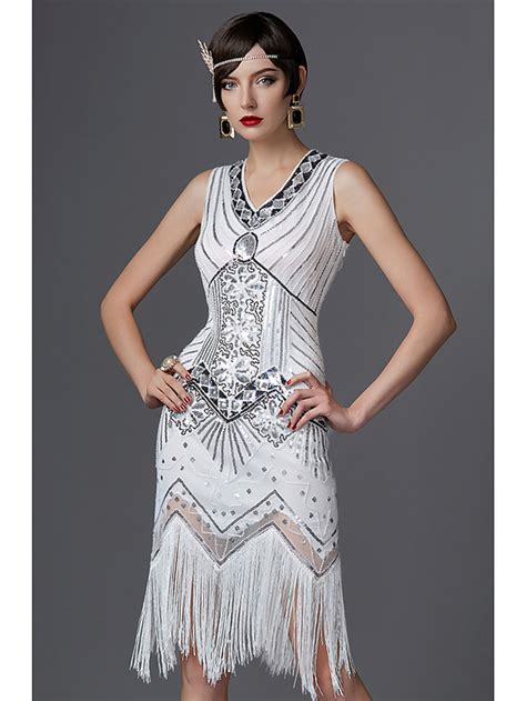 Women S Fashion S Flapper Dress Vintage Great Gatsby Charleston Sequin Tassel S Party