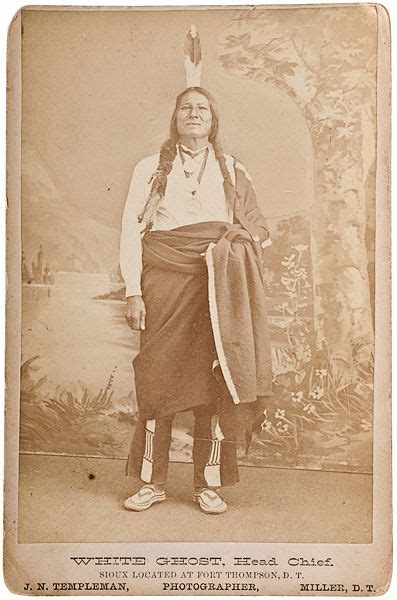 J N Templeman Head Chief Lower Yanktonai White Ghost Native American Music Native American