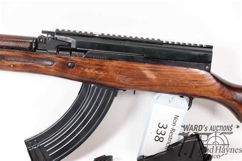 Non Restricted Rifle Russian Model Sks 762x39 Five Shot Semi