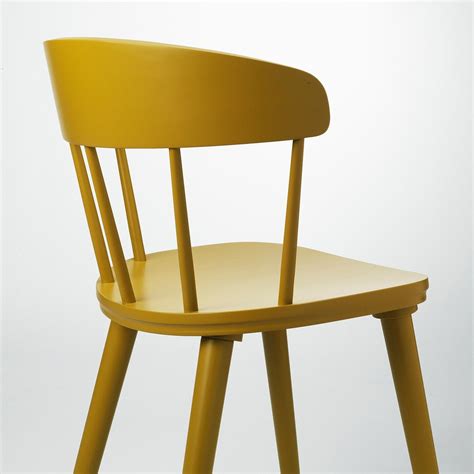 Ikea OmtÄnksam Chair Yellow Ikea Yellow Chair Yellow Dining Chairs