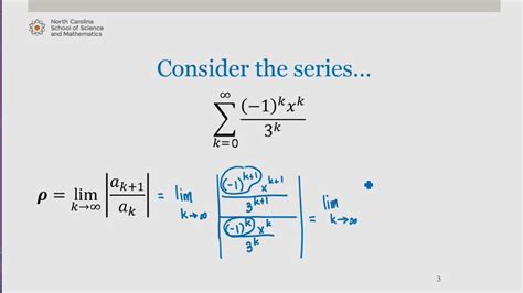 How To Find Interval Of Convergence Of A Series