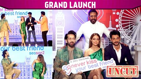 Never Kiss Your Best Friend 2 Trailer Launch Nakuul Mehta Karan Wahi Anya Singh Fun Banter