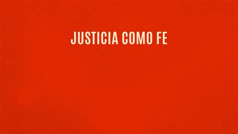 Justicia Como Fe Logos Sermons