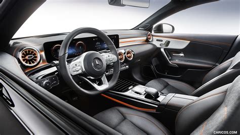 2020 Mercedes Benz Cla 250 Coupe Edition Orange Art Interior Detail
