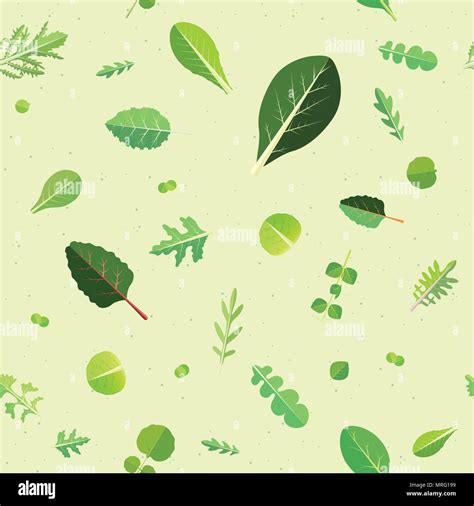 Green Leafy Background Vector Illustration Stock Vector Image And Art
