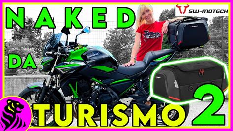 Naked Da Turismo Sw Motech Borsa Posteriore Pro Rackpack Youtube