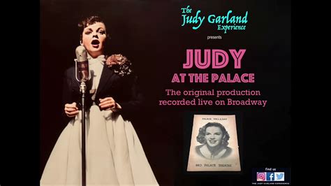 judy garland live on broadway judy at the palace original 1951 1952 production great sound