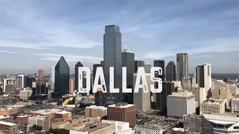 The united states of america. DALLAS, Texas city tour. USA. Travel video | Seven Five Dallas