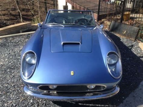 Maybe you would like to learn more about one of these? Sell used '1959-'63 Ferrari GT 250 California Spyder Kit Car in Atlanta, Georgia, United States ...