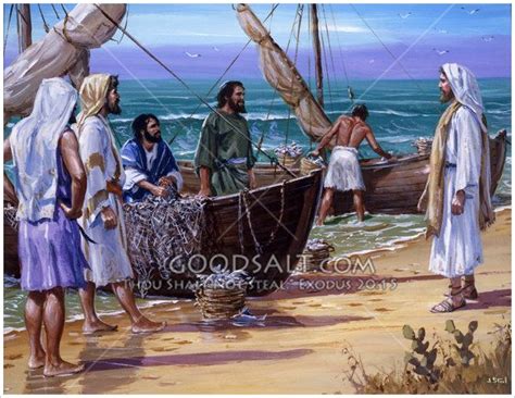 Jesus Calls Four Fisherman