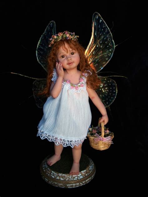 Ooak Handsculpted Baby Fairy Art Doll By Rosa Linn Fairy Art Dolls
