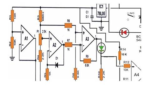 Accurate Fridge Thermostat Circuit Using a Single IC LM324 | Wiring