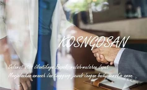kata ucapan selamat naik jabatan pangkat baru saat ...