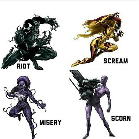 Whos Your Favourite Symbiote Follow Evildaily2 For More Credit