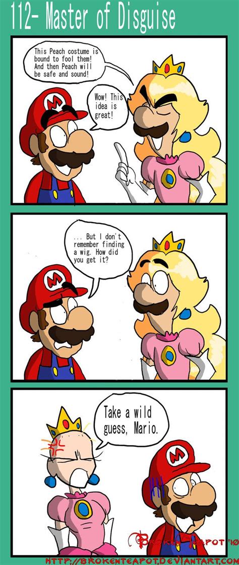 Master Of Disguise Funny Comic Strips Super Mario Bros Mario Bros