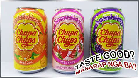 Chupa Chups Sparkling Drinks Review Youtube
