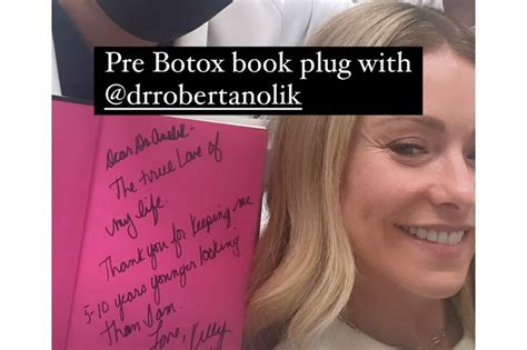 Kelly Ripa Takes Pre Botox Break To Share Her Book With Her True