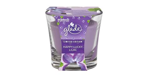 Glade Duftkerze Happy Lucky Lilac Online Kaufen Mpreis Onlineshop