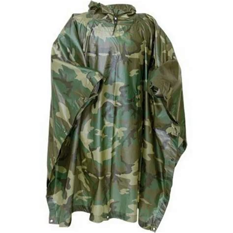Us Issue Woodland Bdu Poncho Military Depot