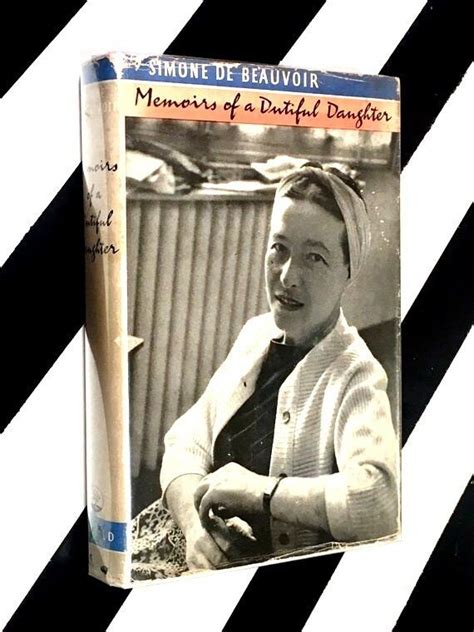Memoirs Of A Dutiful Daughter By Simone De Beauvoir 1959 Hardcover Book