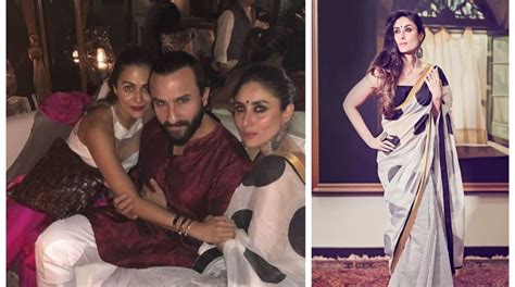 Kareena Kapoor Khan Attends Diwali Party With Saif Ali Khan Sister