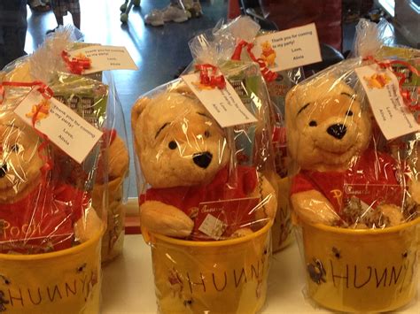 Favors For A Winnie The Pooh Themed Party Winnie The Pooh Stuffed